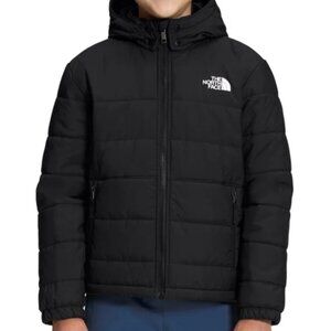 Boy's Black The North Face Mount Chimbo Reversible hooded Jacket Size S(7/8)